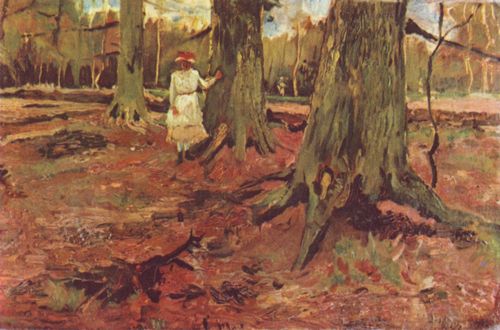 Gogh, Vincent Willem van: Mdchen in Wei im Wald