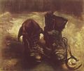 Gogh, Vincent Willem van: Stillleben, Ein Paar Schuhe