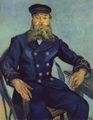 Gogh, Vincent Willem van: Portrt des Brieftrgers Joseph Roulin