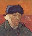 Gogh, Vincent Willem van: Selbstbildnis mit abgeschnittenem Ohr