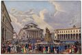 Kraus, Gustav Wilhelm: Mnchen, Max-Joseph-Platz, Enthllung des Denkmals fr Knig Max I. Joseph am 13. Oktober 1835