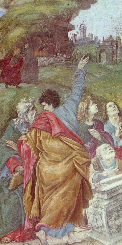 Lippi, Fra Filippo: Himmelfahrt, Detail