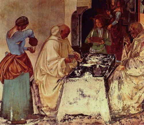 Signorelli, Luca: Fresken in Monte Oliveto: Szenen aus dem Leben des Hl. Benedikt