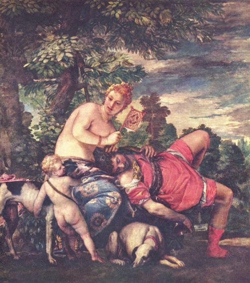 Veronese, Paolo: Venus und Adonis