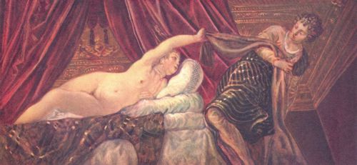 Tintoretto, Jacopo: Joseph und die Frau des Potiphar
