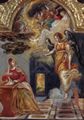 Greco, El: Flügelaltar von Modena, Szene: Die Verkündigung, Detail