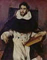 Greco, El: Bildnis des Fra Hortensio Flix Paravicino