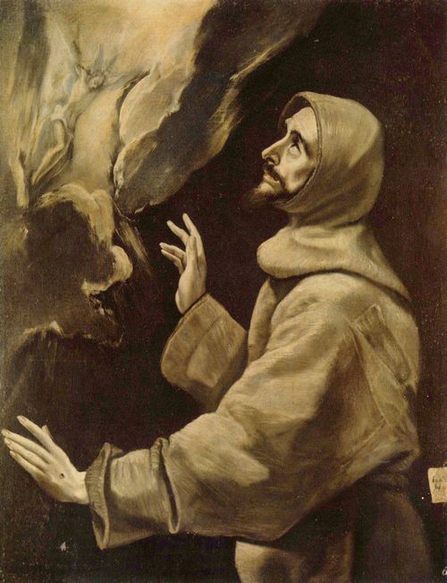 Greco, El: Franz von Assisi mit den Wundmalen