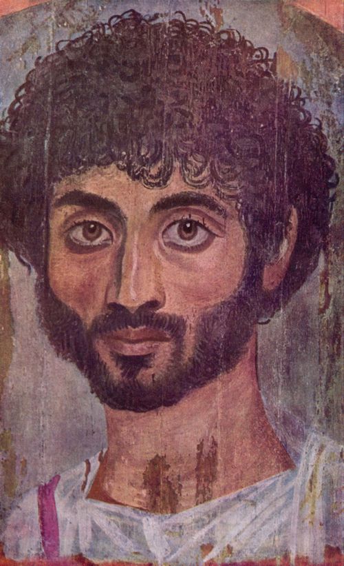 Rmisch-gyptischer Meister: Mumienportrt aus Fayum