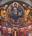 Meister aus Tahull: Majestas Domini aus der Apsis von San Clemente, Detail