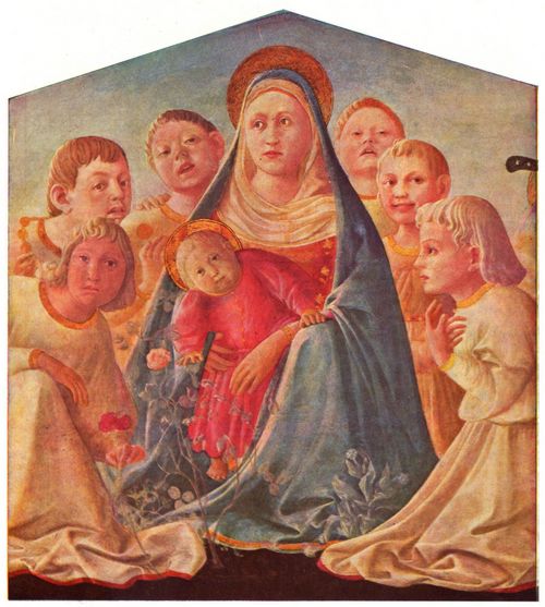 Lippi, Fra Filippo: Madonna, Detail