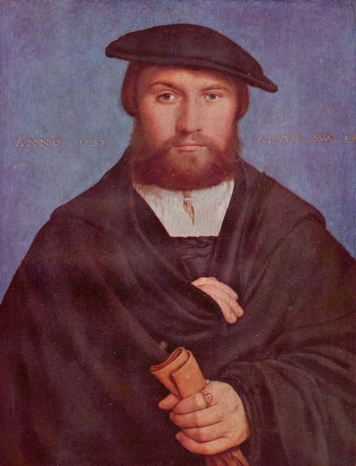 Holbein d. J., Hans: Portrt des Kaufmanns Wedigh aus Kln
