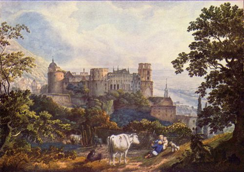 Fohr, Carl Philipp: Das Heidelberger Schloss