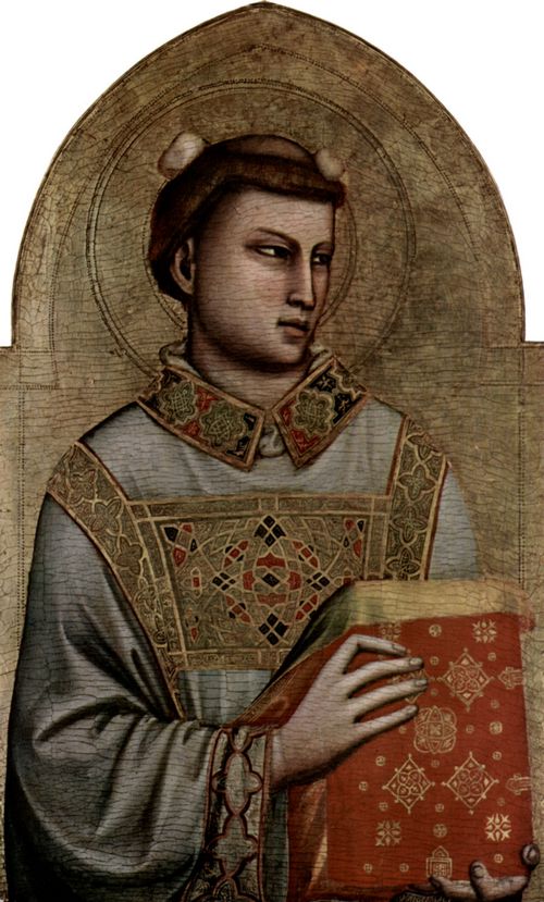 Giotto di Bondone: Der Hl. Stephan