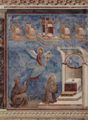 Giotto di Bondone: Fresken in der Kirche San Francesco in Assisi, Szene: Die Vision vom Thron