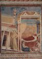 Giotto di Bondone (und Werkstatt): Fresken in der Kirche San Francesco in Assisi, Szene: Der Traum des Innozenz III.