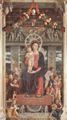 Mantegna, Andrea: Altarretabel von San Zeno in Verona, Triptychon, Mitteltafel: Thronende Madonna und Engel