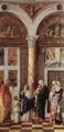 Mantegna, Andrea: Altarretabel der Palastkapelle des Herzogs von Mantua, Szene: Beschneidung Christi