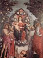 Mantegna, Andrea: Madonna mit Heiligen [1]