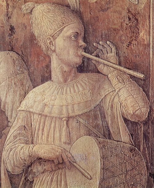 Mantegna, Andrea: Triumph des Scipio, Detail