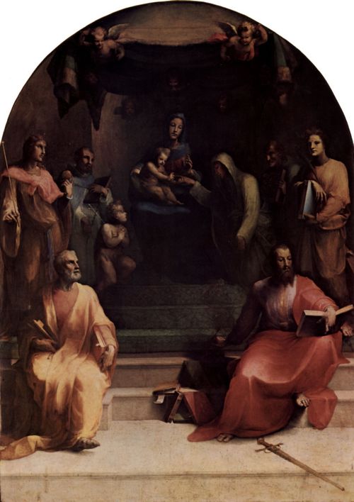 Beccafumi, Domenico: Die mystische Vermhlung der Hl. Katharina von Siena mit Christus