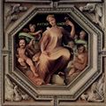 Beccafumi, Domenico: Allegorischer Freskenzyklus (Politische Tugenden) aus dem Plazzo Pubblico in Siena, Szene: Caritas