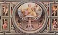 Beccafumi, Domenico: Allegorischer Freskenzyklus (Politische Tugenden) aus dem Plazzo Pubblico in Siena, Szene: Justizia