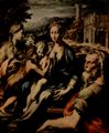 Parmigianino: Thronende Madonna, Hl. Zacharias, Hl. Johannes der Tufer und Hl. Maria Magdalena