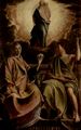 Parmigianino: Madonna, Hll. Stephan und Johannes dem Tufer