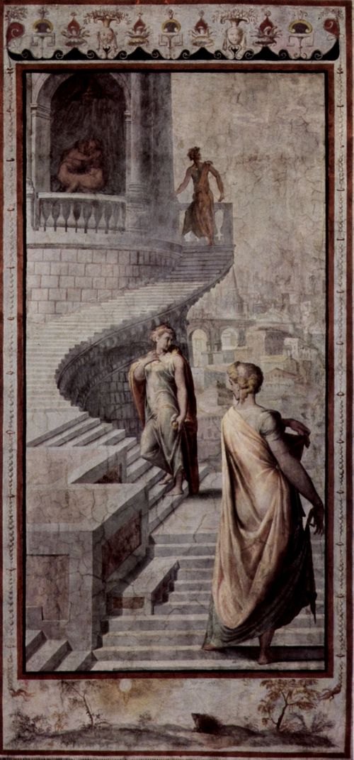 Salviati, Francesco: Bathseba begibt sich zu David