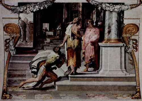 Tibaldi, Pellegrino: Odysseus und die Tochter des Kadmos