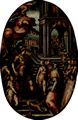 Poppi, Andrea di Geminiano: Alexander, Campaspe und Apollon, Oval