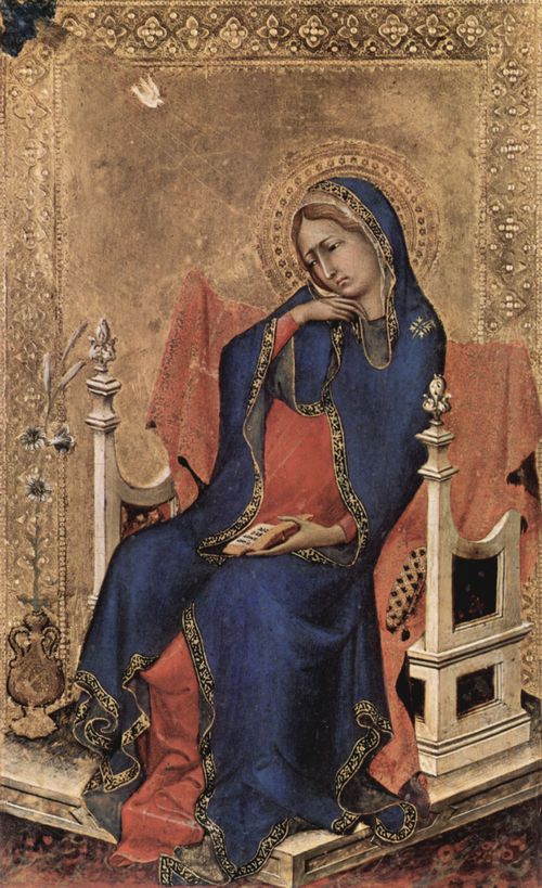 Martini, Simone: Orsini-Altar, Szene: Maria der Verkndigung