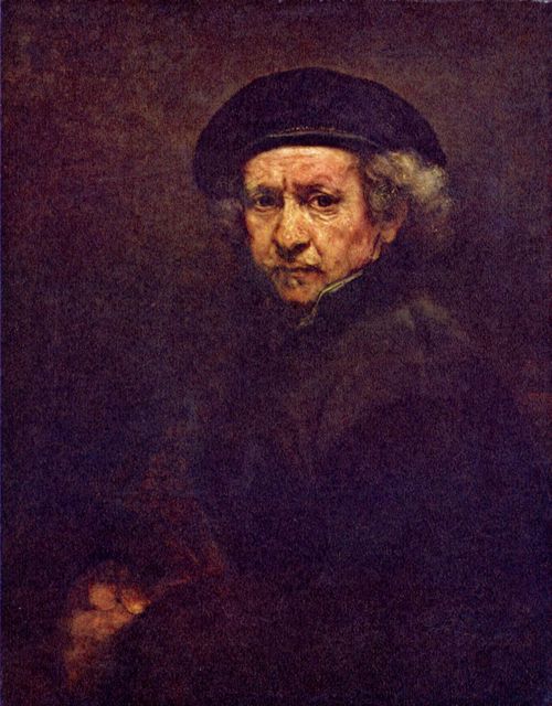 Rembrandt Harmensz. van Rijn: Selbstportrt