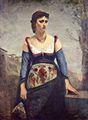 Corot, Jean-Baptiste Camille: Agostina, die Italienerin