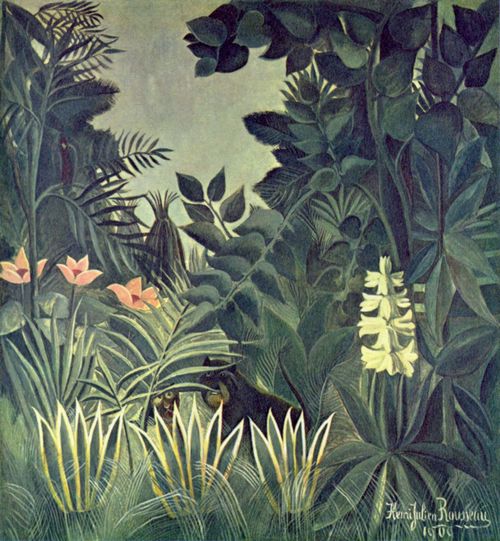 Rousseau, Henri: Dschungel am quator