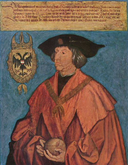 Drer, Albrecht: Portrt des Kaisers Maximilian I.