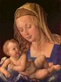 Dürer, Albrecht: Die Madonna mit der Birnenschnitte