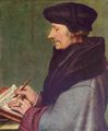 Holbein d. J., Hans: Portrt des Erasmus von Rotterdam
