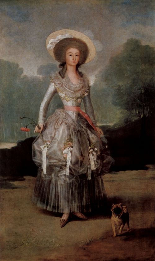 Goya y Lucientes, Francisco de: Portrt der Marquesa de Pontejos y Sandoval, Herzogin von Pontejos