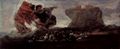 Goya y Lucientes, Francisco de: Serie der »Pinturas negras«, Szene: Phantastische Vision