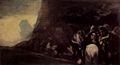 Goya y Lucientes, Francisco de: Serie der »Pinturas negras«, Szene: Pilgerzug