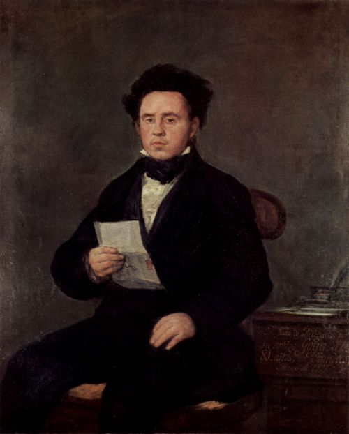 Goya y Lucientes, Francisco de: Portrt des Juan Bautista de Muguiro