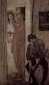Lippi, Fra Filippo: Freskenzyklus der Brancacci-Kapelle in Santa Maria del Carmine in Florenz, Szene: Befreiung des Hl. Petrus aus dem Kerker durch einen Engel