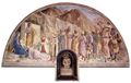 Angelico, Fra: Freskenzyklus im Dominikanerkloster San Marco in Florenz, Szene: Anbetung der Heiligen Drei Könige