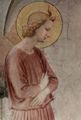 Angelico, Fra: Freskenzyklus im Dominikanerkloster San Marco in Florenz, Szene: Verkündigung mit Hl. Dominikus; Detail: Verkündigungsengel