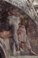 Michelangelo Buonarroti: Sixtinische Kapelle, Die Vorfahren Christi, Szene in Lnette