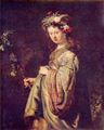 Rembrandt Harmensz. van Rijn: Flora (Portrt der Saskia als Flora)