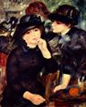 Renoir, Pierre-Auguste: Zwei Mädchen in Schwarz