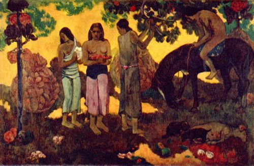 Gauguin, Paul: Rupe Rupe (Obsternte)